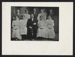 German Evangelical Lutheran Church class of Catechameus, confirmed Palm Sunday, April 4, 1909