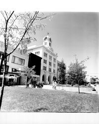 Empire Building and Old Courthouse Square, Santa Rosa, California, 1970