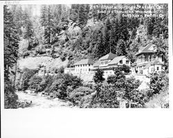 Shasta Springs Station, Cal. road of a thousand wonders, Southern Pacific Co