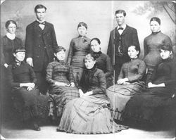 Petaluma High School graduating class of 1883