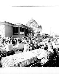 Exchange Bank employees at a picnic