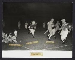 Leghorns beat Sunset Athletic Club 41-19 at Durst Field, Petaluma, California, 1950