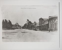 View of Main St., Sonoma, California