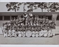 Santa Rosa Junior High School Band, 756 Humboldt Street, Santa Rosa, California, between 1945 and 1948