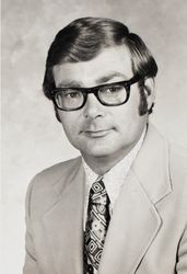 Dr. Dan B. Plumley, member of the City of Petaluma Board of Education, Petaluma, California, about 1968