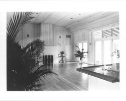 Interior of the Alderbrook Winery Tasting Room, Healdsburg, California, about 1987