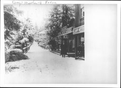 Camp Meeker after a snow storm