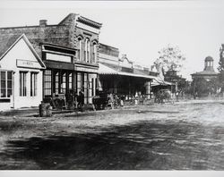 Main Street, looking northwest from Second Street, Santa Rosa ...