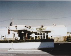 Pete's Steak Sandwich restaurant, Petaluma, California, about 1978