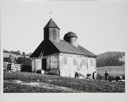 Restoration of the Chapel at Fort Ross, 1928