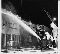 Kentucky Street fire, Petaluma, California on June 30, 1964