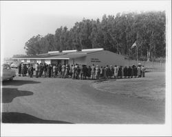 Dedication ceremonies at Two Rock Union School, Two Rock, California, 1949