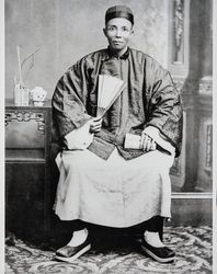 Portrait of Ho Po, San Francisco, California, 1870's