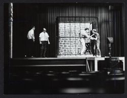 Rehearsing at the Santa Rosa Junior College Department of Drama