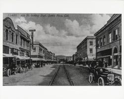 Fourth Street looking east, Santa Rosa