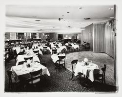 Dining room of the Flamingo Hotel, Santa Rosa, California, 1959