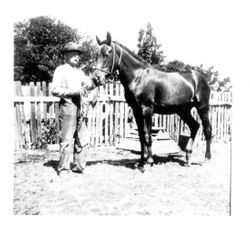 John Bones with "Charlie Horse"