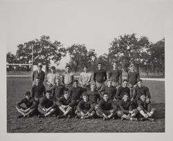 Santa Rosa High School Panthers football team, about 1927