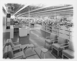 Interior of CAL Discount Department Store, Santa Rosa, California, 1959