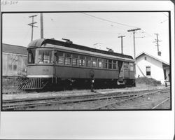 Petaluma and Santa Rosa Railroad car no. 55