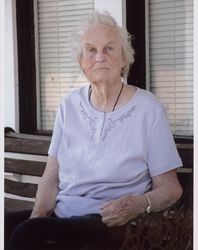 Portrait of Mabel Goatley Sonnichsen, 1095 Chileno Valley Road, Petaluma, California, 2008