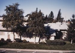 Side view of the Veterans Memorial Building, Sebastopol