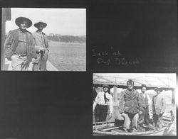 Jack London at Port Orford, Oregon, 1911