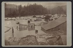 Guerneville under flood waters