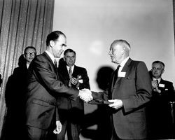 City of Santa Rosa Awards of merit being given to individuals, Santa Rosa, California, 1966