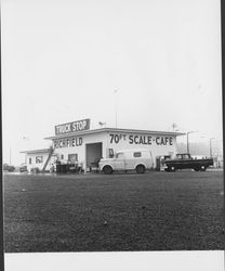 Richfield Truck Stop, Petaluma, California, about 1970