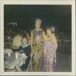 Helen Putnam at an unidentified function, Petaluma?, California, July, 1967