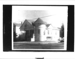 Van Bebber Home at 15 Howard Street, Petaluma, California, about 1961