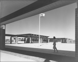 Exterior of Cook Junior High, Santa Rosa, California, 1959