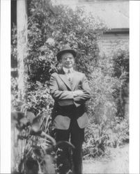 Unidentified son of Julia and Washington Neil, Petaluma, California, about 1925