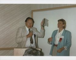 Sonoma County Press Club meeting at Los Robles Lodge, 925 Edwards Avenue, Santa Rosa, California, April 24, 1997