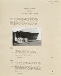 Petaluma Cooperative Creamery building #7A-tanker platform, 197 Baker Street, Petaluma, California, December 1965