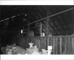 Dairy barn on Andresen Ranch, Penngrove, California, 1992