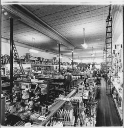 Interior of Mailer-Frey Hardware, Santa Rosa, California, 1980