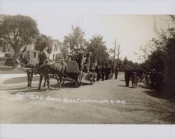 Grand Army of the Republic at the Santa Rosa Carnival parade, Santa Rosa, California, May 4, 1912