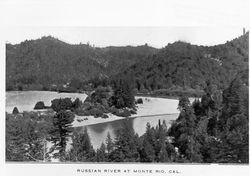 View from Sully's porch, Monte Rio, California