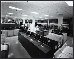 Appliance department at Sears, Santa Rosa, California, 1980