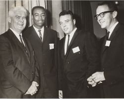 Attendees of the Redcoats Santa Rosa Sports Banquet, Santa Rosa, California, 1960s