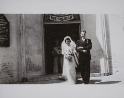 Unidentified wedding in Petaluma, California, September 17, 1939