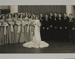 Wedding portrait of Eleanor J. Jenkins