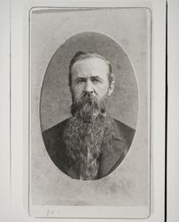 Unidentified man, Petaluma, California about 1880