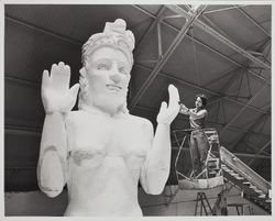 Pyramids of the Sun show at the Hall of Flowers at the Sonoma County Fair, Santa Rosa, California, 1990