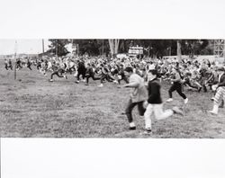 Egg race at Kenilworth Park, Petaluma, California, 1950s