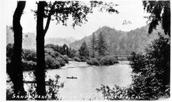 Sandy Beach, Russian River, Monte Rio, California