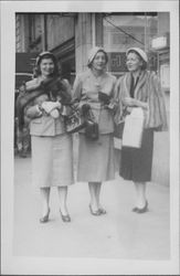 Helen Putnam and friends, San Francisco?, California, February 4, 1953