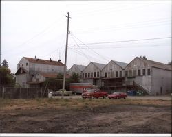 Rear view of warehouses located at 362-368 Petaluma Blvd. North, Petaluma, California, Sept. 6, 2006